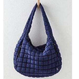 Free people  sold out carry all tote bag navy baby